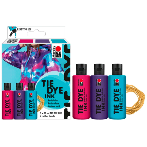 Marabu - Tie dye st - 3x80ml - Trend