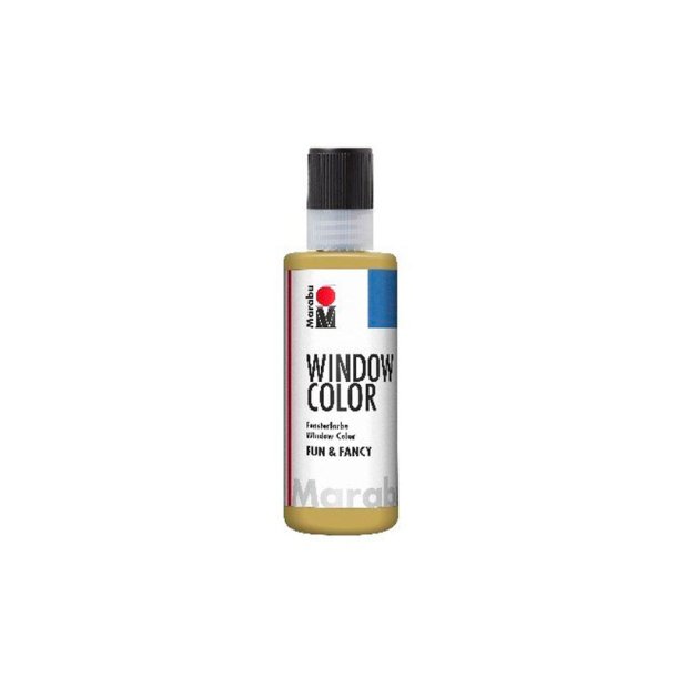 Marabu - Vindues Maling - Guld - 80ml