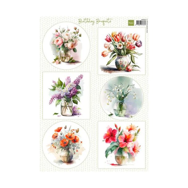 Marianne Design - 3D Ark - Birthday Bouquets