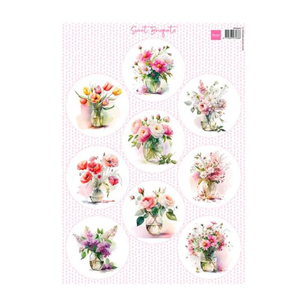 Marianne Design - 3D Ark -Sweet Bouquets 