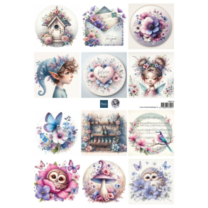 Marianne Design - 3D Ark - Magical Mini's by Fairybells / Magiske minimotiver