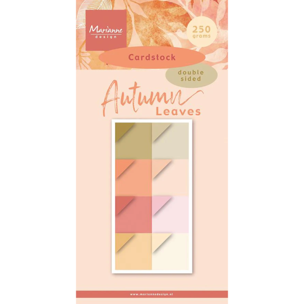 Marianne Design - Blok 15 x 30 cm - Autumn leaves / Efterrsblade