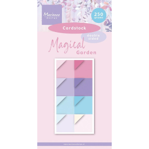 Marianne Design - Blok 15 x 30 cm - Magical Garden - Cardstock / Magisk have