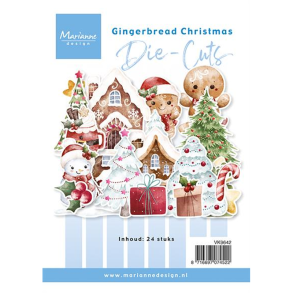 Marianne Design - Die-Cuts - Gingerbread Christmas / Peberkage jul