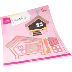 Marianne Design - Die - Animal Shed by Marleen / Dyreskur