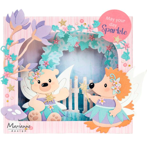 Marianne Design - Die - Angel and Fairy accessories by Marleen / Engel- og fe-tilbeh�r