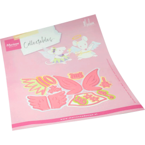Marianne Design - Die - Angel and Fairy accessories by Marleen / Engel- og fe-tilbeh�r