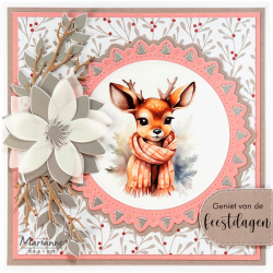 Marianne Design - Die - Fantasy Flowers / Fantasiblomster