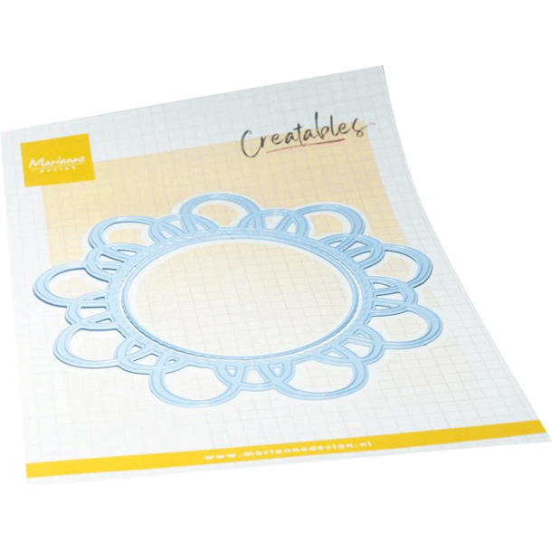 Marianne Design - Die - Wicker circle / Flettet cirkel