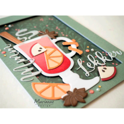 Marianne Design - Die - Gluhwein by Marleen / Glgg