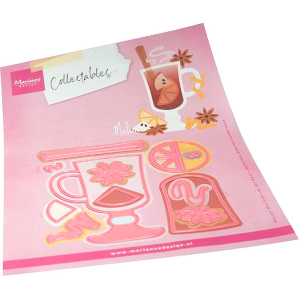 Marianne Design - Die - Gluhwein by Marleen / Glgg