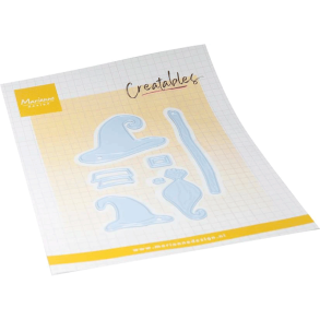 Marianne Design - Die - Witch hats & broomstick / Heksehat og kosteskaft