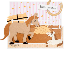 Marianne Design - Die - Eline's Horses / Heste