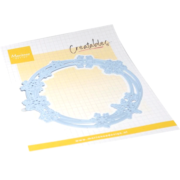 Marianne Design - Die - Ice crystals - circle / Iskrystaller - Cirkel