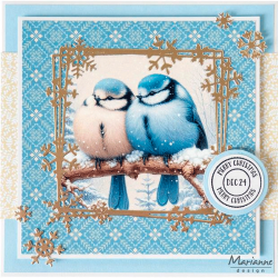 Marianne Design - Die - Ice crystals - square / Iskrystaller - Firkant