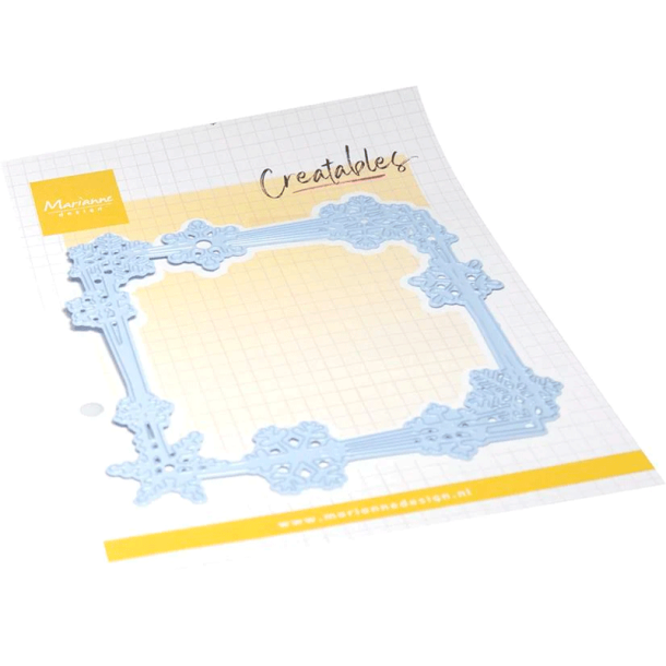 Marianne Design - Die - Ice crystals - square / Iskrystaller - Firkant