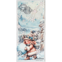 Marianne Design - Die - Ice crystals - swirl / Iskrystaller - Hvirvel