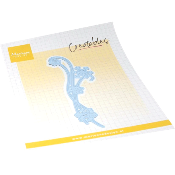 Marianne Design - Die - Ice crystals - swirl / Iskrystaller - Hvirvel