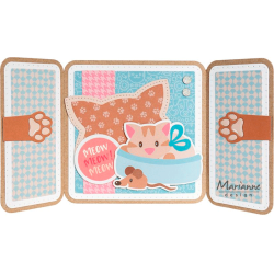 Marianne Design - Die - Cat Frame / Katteramme