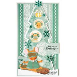 Marianne Design - Die - Lay out Christmas tree / Juletr