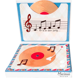 Marianne Design - Die - Record Player / Pladespiller