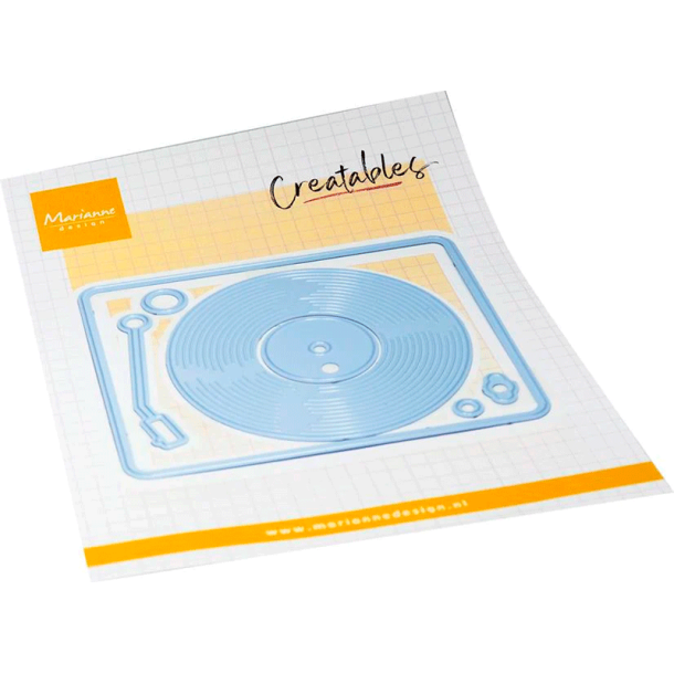 Marianne Design - Die - Record Player / Pladespiller