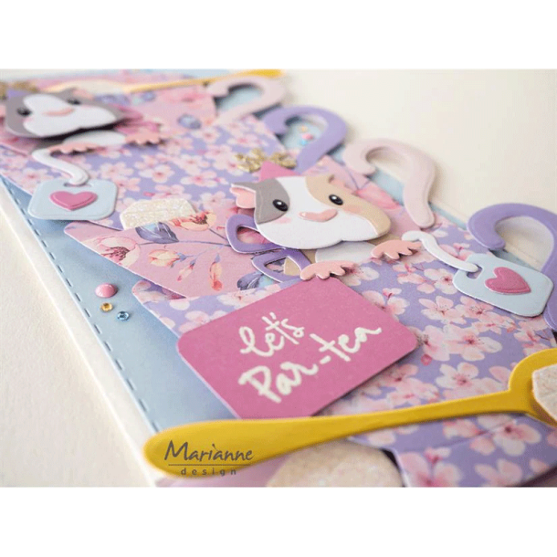 Marianne Design - Die - Cup &amp; saucer by Marleen