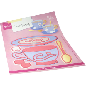 Marianne Design - Die - Cup & saucer by Marleen