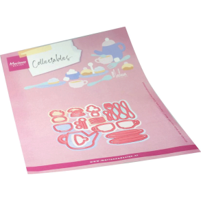 Marianne Design - Die - Tea set by Marleen