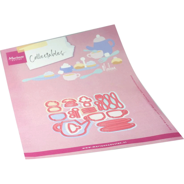 Marianne Design - Die - Tea set by Marleen