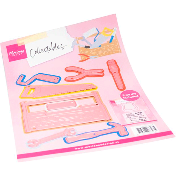 Marianne Design - Die - Vrktjskasse (Inkl. COL1343)
