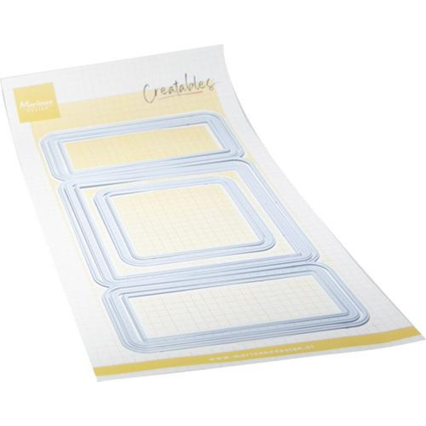 Marianne Design - Die - Trifold square / Trefoldet firkant