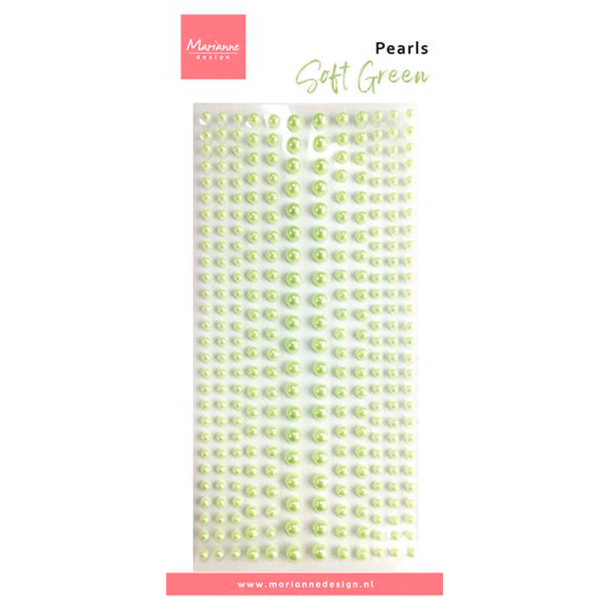 Marianne Design - Enamel Dots - Soft Green / Lysegrn