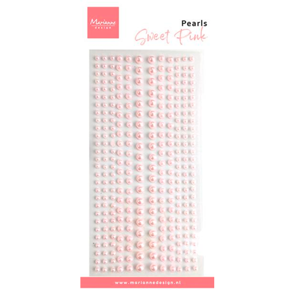 Marianne Design - Enamel Dots - Sweet pink / Lyserd