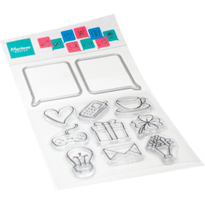 Marianne Design - Stempel + Die - Chat bubbles / Talebobler