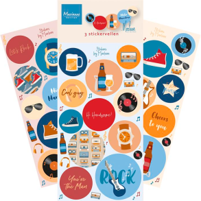 Marianne Design - Klistermrker - Hi Handsome! / Hej smukke!