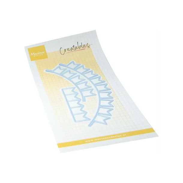 Marianne Design - Die - Flag banner