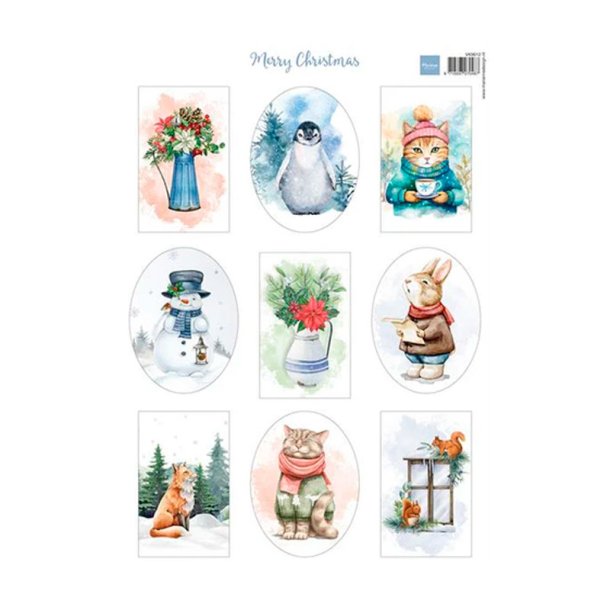 Marianne Design - 3D Ark - Merry Christmas