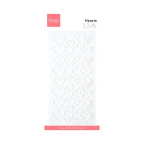 Marianne Design - Pearl Heart  - White