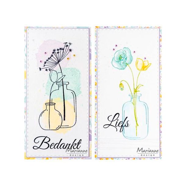Marianne Design - Stempel - Skrm Blomst