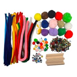 Materialest -Farverig Leg