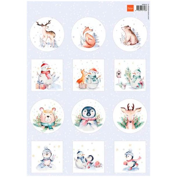 Marianne Design - 3D Ark - Minis - Merry Animals