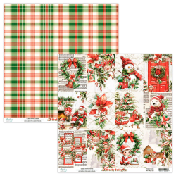 Mintay Papers - Blok 12'' - Holly Jolly / Julepapir
