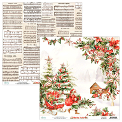 Mintay Papers - Blok 12'' - Holly Jolly / Julepapir