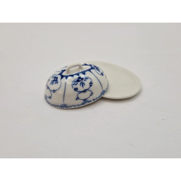 Musselmalet fad med l�g