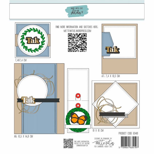 Made With Love - Die - Sketches 9