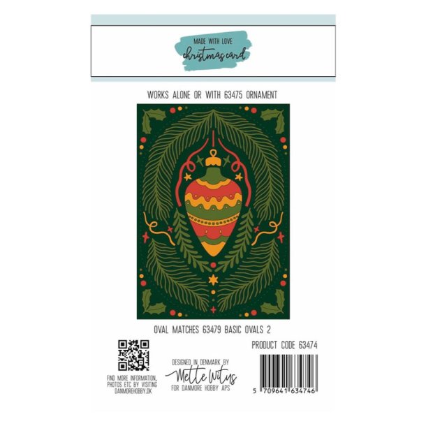 Made With Love - Die - Julekort