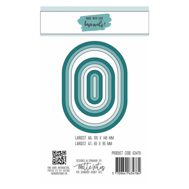 Made With Love - Die - Basic Ovals 1