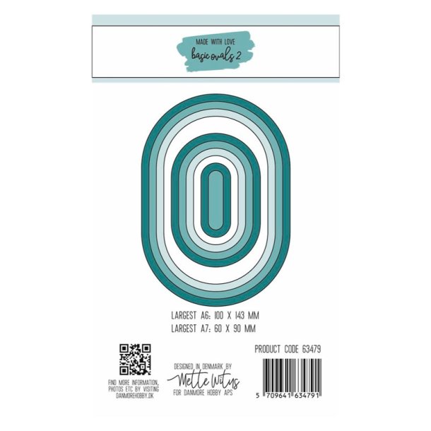 Made With Love - Die - Basic Ovals 2