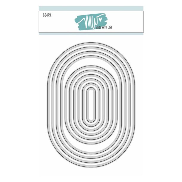 Made With Love - Die - Basic Ovals 2
